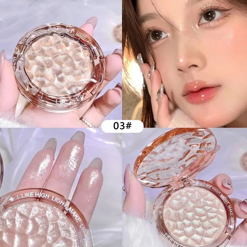 Phấn Đánh Bóng, Sáng Bóng, Mịn Và Sáng Bóng, Mỹ Phẩm Trang Điểm Lâu Trôi 3