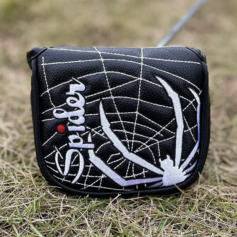 Spider Pattern Golf Club Head Cover, 1 Count Dust-proof & Durable Golf Club Head Cover, Golf Accessories for Men & Women, Golf Equipment 3