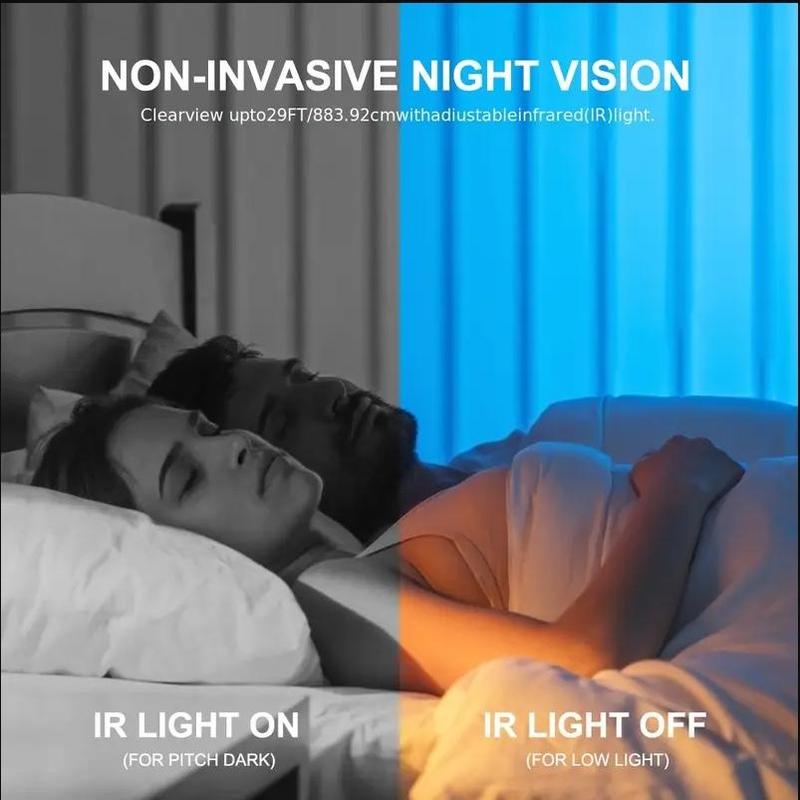 Product Introduction of Wireless Security Camera, Night-Vision Security Camera, Two-way Audio Camera, Mobile APP Control Camera, Perfect for Home Security & Surveillance 5