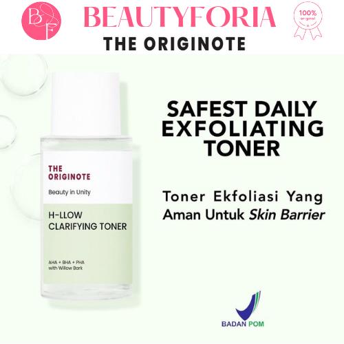 The Originote H-llow Clarifying Toner 80ml - Exfoliating dan Hydrating 0