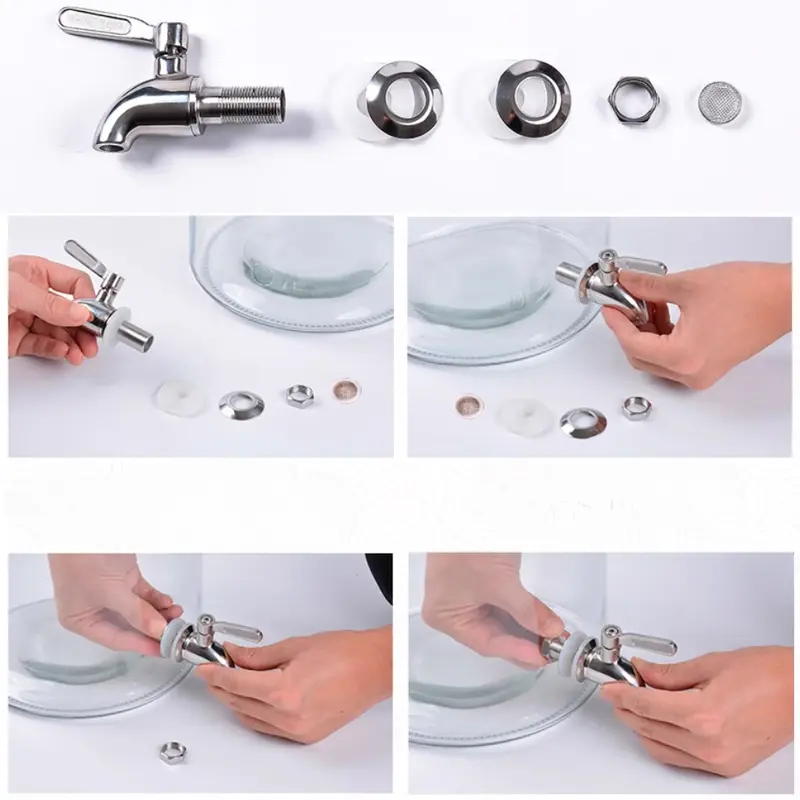 Bình Ngâm Thủy Tinh Dáng Trụ Có Hoa Văn Rồng 6 Lít  ( DUNG TÍCH THỰC 5.2 LÍT ) 2