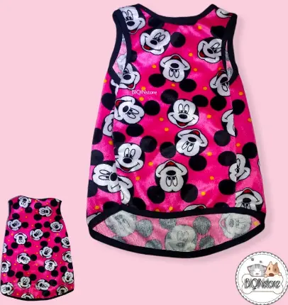 Baju kucing anjing kecil motif Mickey Mouse 2