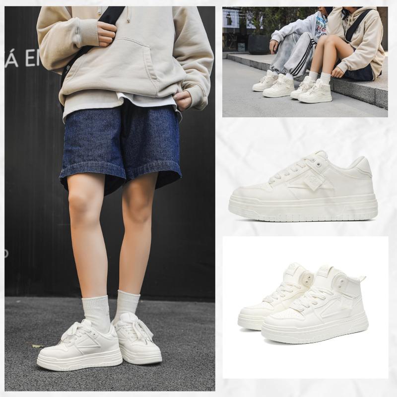 [Phiên Bản 2025] Giày thể thao sneaker nam nữ Enter Dragon De Monaco Full White 2025 (2 Phiên bản cổ thấp và cổ cao )