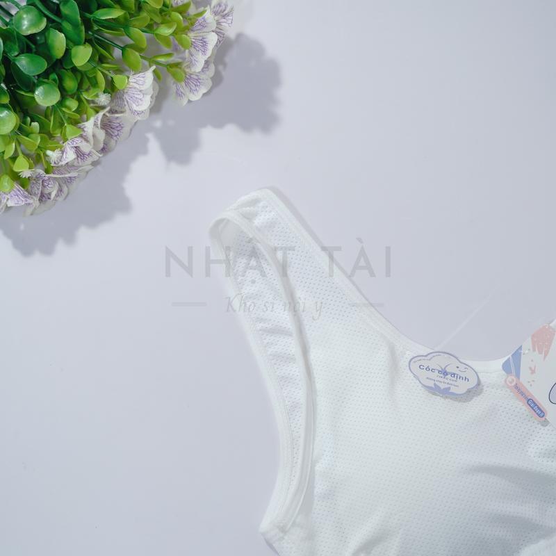 Áo lá học sinh ba lỗ chất su thông hơi mềm mát 3