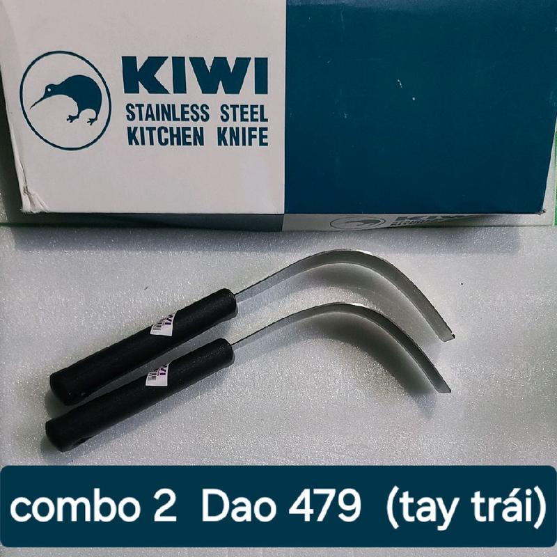 Bộ 2 Dao Cong Tách Gọt Xoài công ty. Dao Thái Lan kiwi được tinh chỉnh chuyên phục vụ khâu ra thịt xoài, Tách gọt xoài công ty. 2