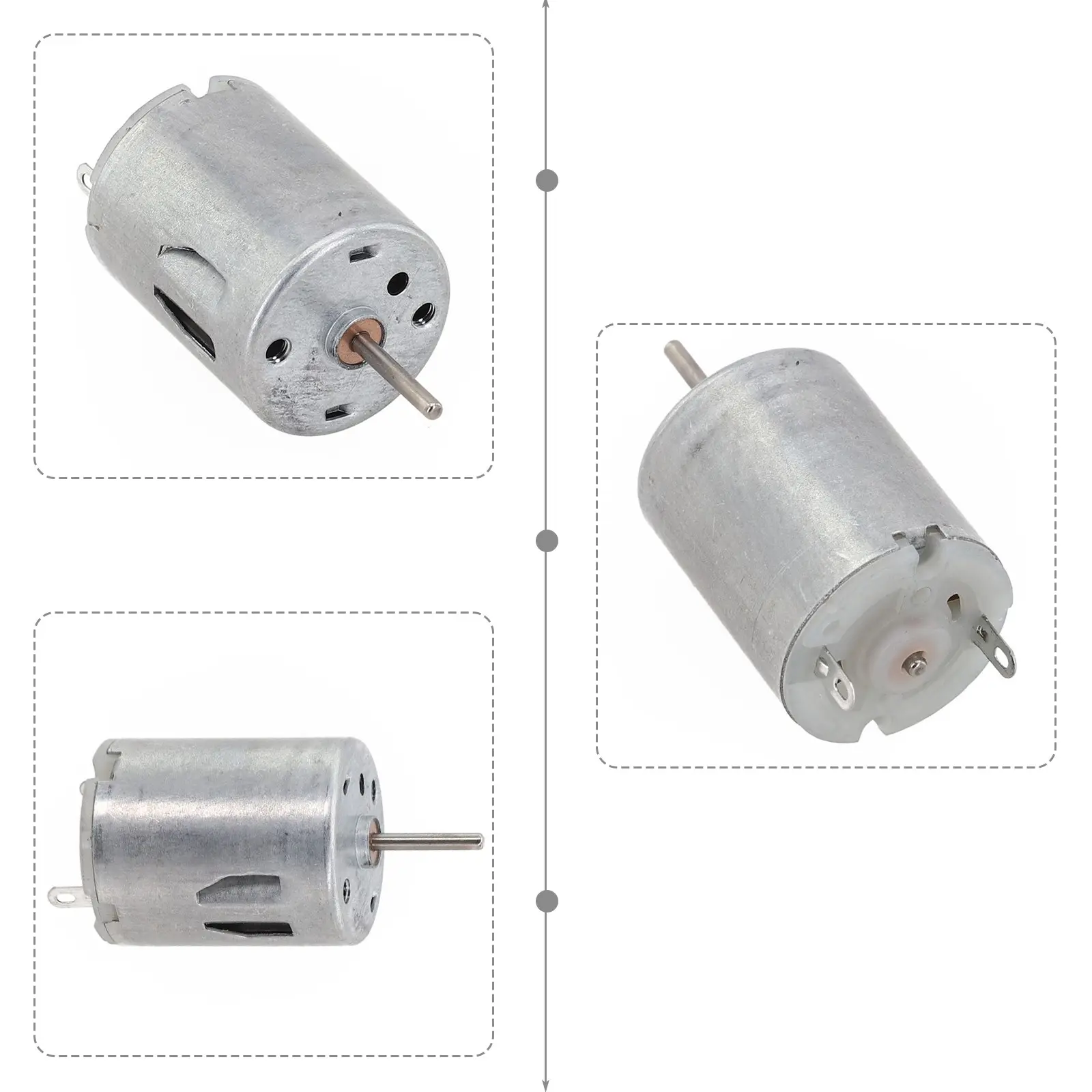 DRTE | Động Cơ Mini DC 280, Tự Làm, 3-12V, 5000-15000RPM, Máy Công Cụ Điện
