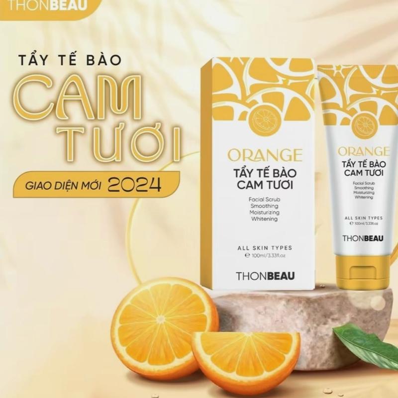 kem Tẩy TẾ BÀO CHẾT CAM TƯƠI -chăm sóc da làm đẹp da 5
