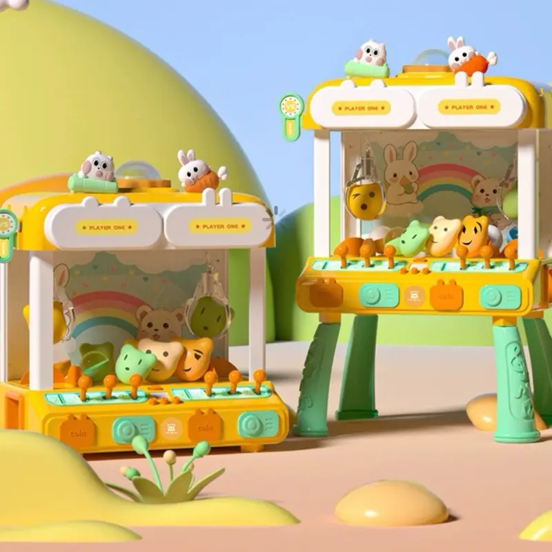 Máy Gắp Thú Đôi KUROMI Mẫu Mới Cỡ Lớn Cho Trẻ Em - Màu Tím/Hồng - Toy, Đồ Chơi