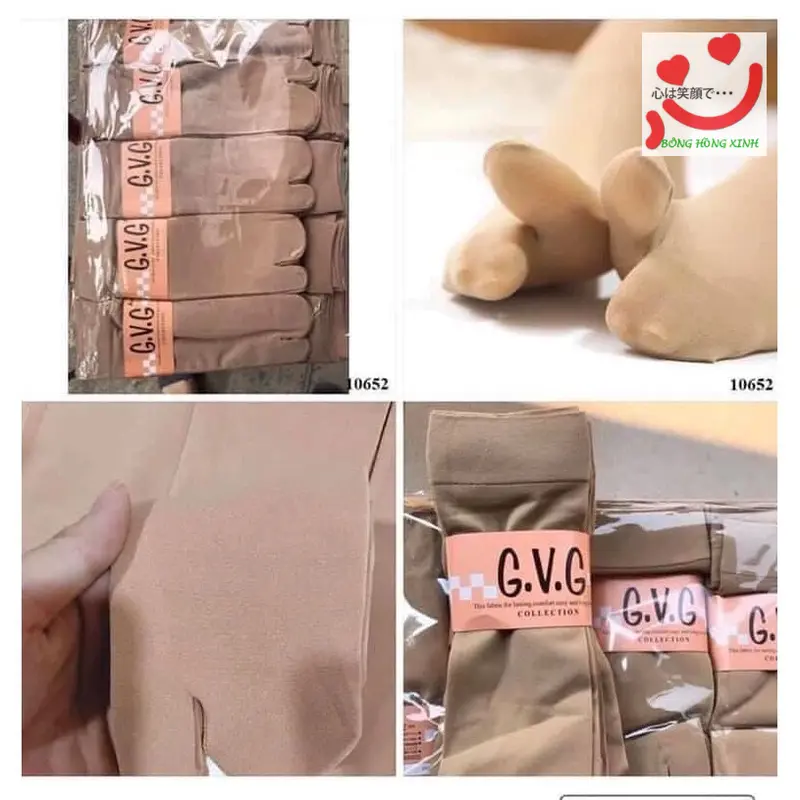 Combo 10 đôi Tất Nữ xỏ ngón chống nắng, cotton dày dặn mềm mịn êm chân 1