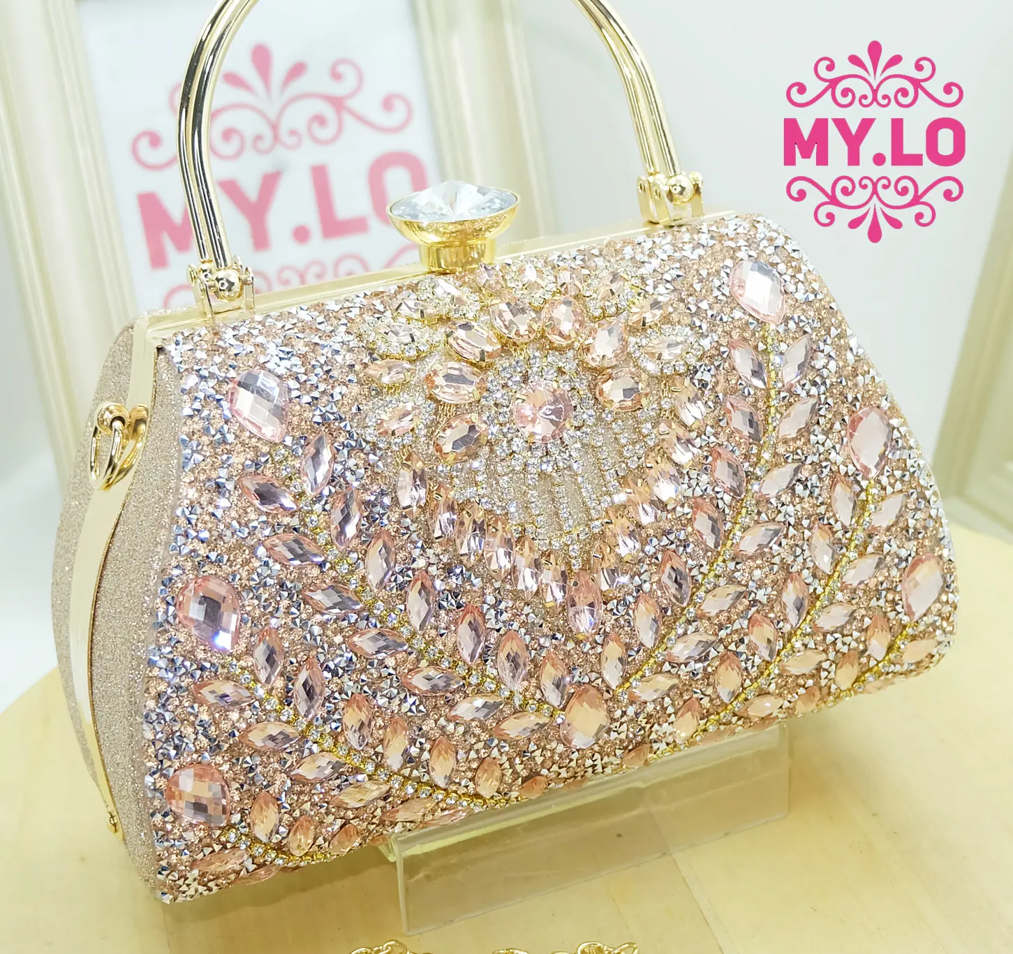 TAS PESTA WANITA CLUTCH KONDANGAN PARTY BAG MEWAH ELEGAN PREMIUM IMPORT