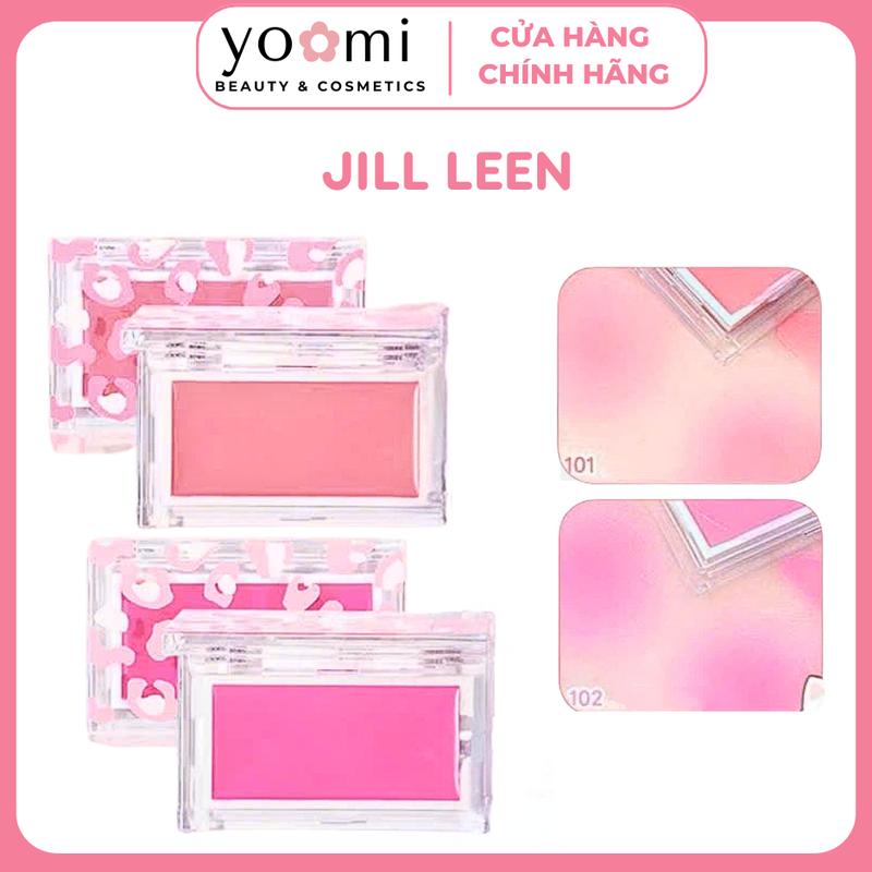 [Jill Leen] Phấn Má Hồng Jill Leen Dạng Kem Nhiều Màu Tông Nhẹ Nhàng Makeup Tự Nhiên Bền Màu Lâu Trôi Trang Điểm Cosmetic Nữ phấn  má intoyo má che quầng thâm mắt Mỹ Phẩm bbia 08 má  hồng má hồng kem  bbia má  hồng shin chan