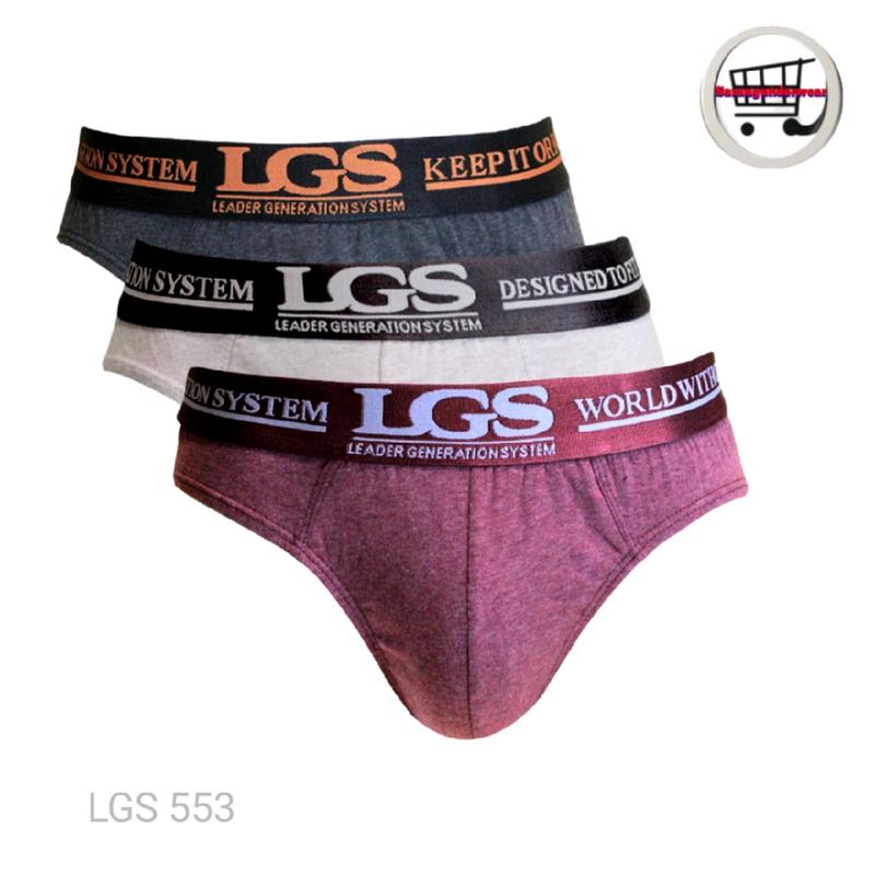 Celana dalam Pria dewasa LGS SPORT LEMN.553-3 Katun Segitiga 2