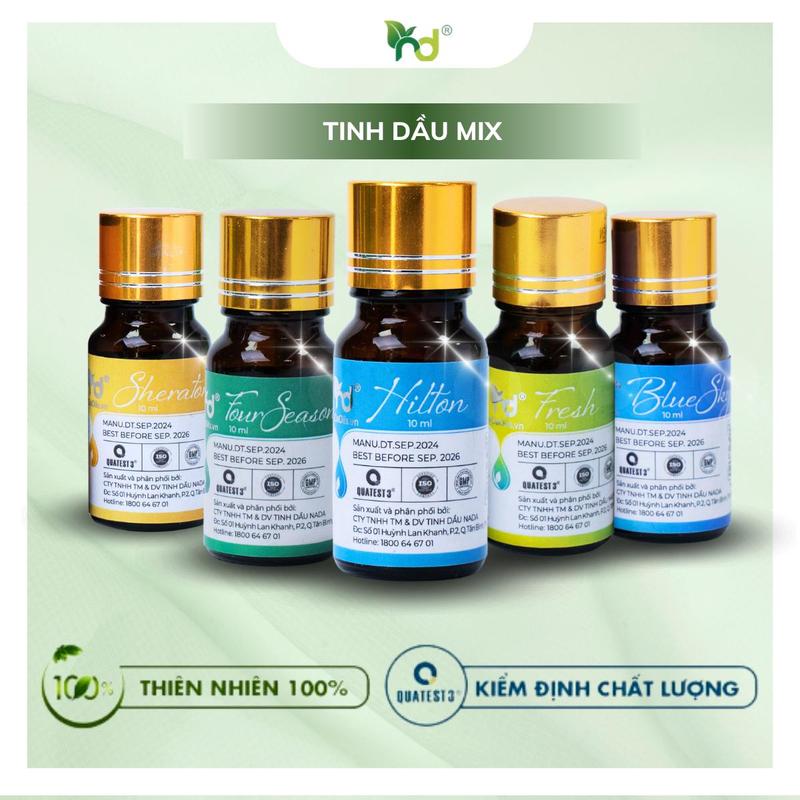 Tinh Dầu Mix Nước Hoa 10ML NaDa Oils, Tinh Dầu Hương Sang Trọng, Thơm Lâu, Thư Giãn Tuyệt Đối - NaDa Oils 2
