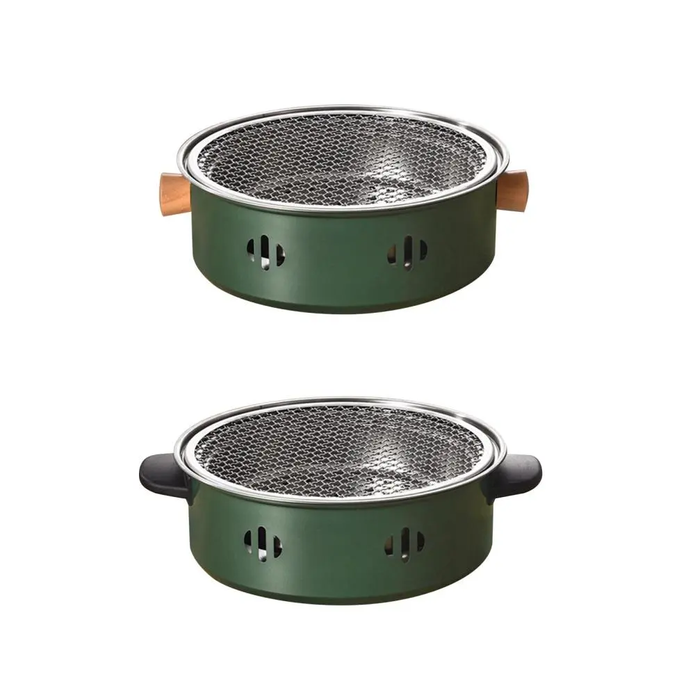 Barbecue Stoves Stainless Steel Barbecue Grill for Household Camping Backyard