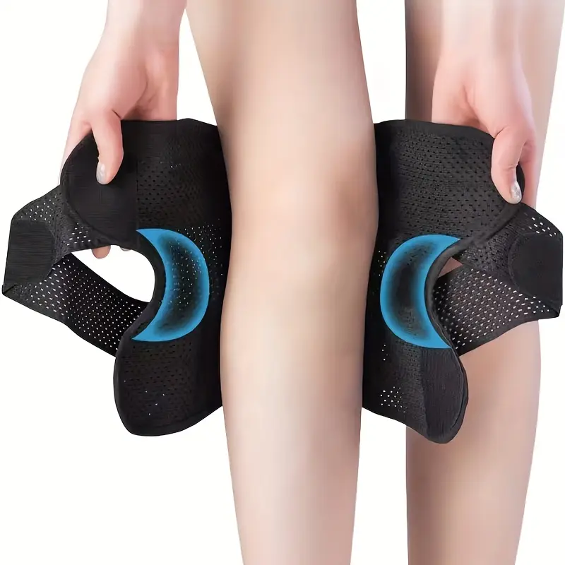 Sports Knee Pads for Men and Women, Adjustable Outdoor Breathable Climbing and Running Support Ultra-thin Knee Pads 1