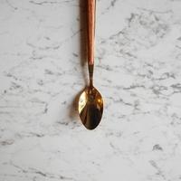 Gambar Brewsuniq - Wooden Accent Gold Tea Spoon / Sendok Teh Cantik Unik Estetik Minimalis Set Kitchenware dari Brewsuniq Store Kota Medan 2 Tokopedia