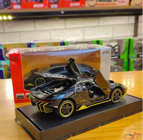 Xe mô hình Lamborghini-Miniauto 770-4 1:32 đen 1