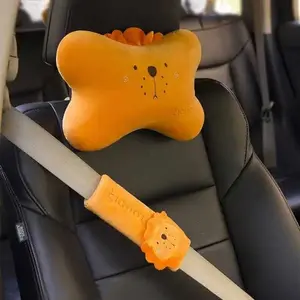 Bantal Sandaran Kepala Jok Mobil Bantal Tulang Bahan Yelvo Premium