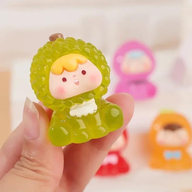 Product Introduction of Colorful Luminous Resin Fruit Doll - Perfect DIY  Landscape Decor! 0