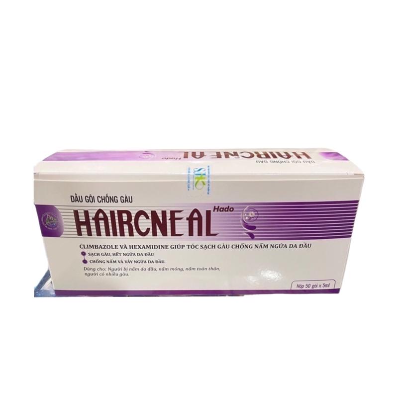 Dầu gội chống gàu Haircneal hộp 50 gói