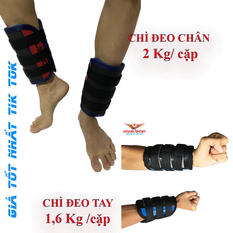 Tạ đeo chân và tay tập thể lực nâng cao sức khõe đôi chân nhanh nhạy và tính lanh lẹ & phục hồi chức năng khi cần có nhiều trọng lượng Cao Su
