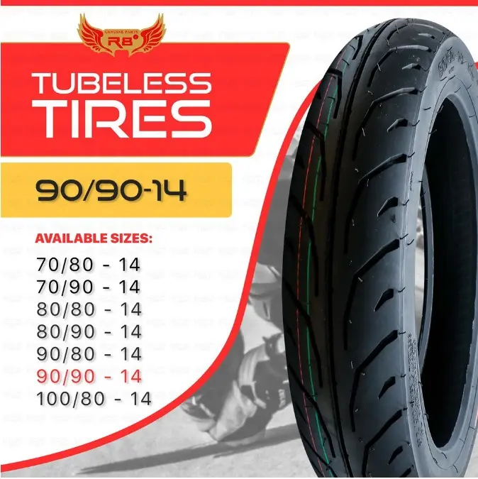 R8 Tubeless Tire by 14 Motorcycle Tire Thailand Quality Tire Wholesale Price