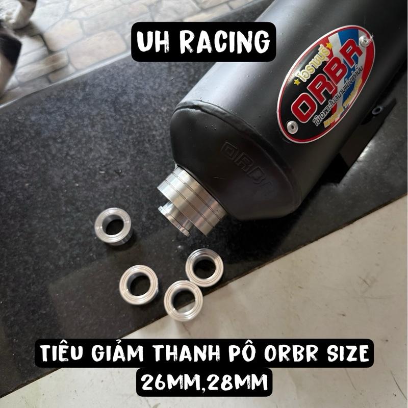   Tiêu ORBR  Tiêu nhôm CNC gắn pô ORBR size 26mm,28mm AE đo trước khi mua  gắn các dòng ORBR real rep 1:1 xe Vario AB Vision phụkien xe may phụtung xemáy 