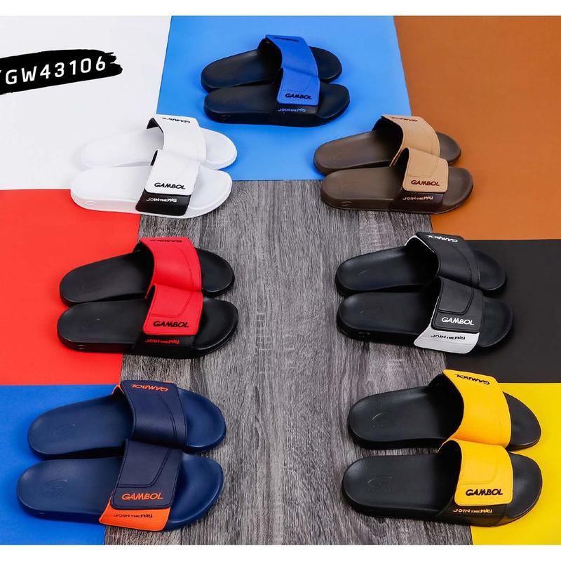Dép Thái Lan nam nữ cao su dép Slipper  GAMBOL 43106 dép đi biển đẹp
