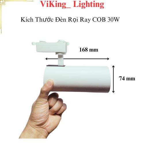  Đèn Rọi Ray 30W Đèn Rọi Ống Bơ COB 10W 20W 40W Đèn Led Đèn Soi Tranh Trang Trí Decor Chiếu Sáng Shop Quần Áo Quán Cà Phê 