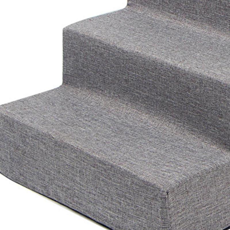 Product Introduction of Dog Stairs Ladder Pet Ramp Climbing Washable Step Stairs Non Slip for Indoor 0