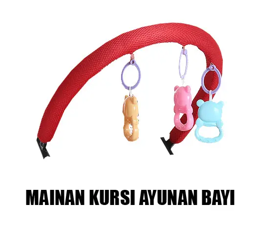 PERLENGKAPAN HANYA MAINAN UNTUK DIPASANG DI KURSI AYUNAN BAYI BUKAN SATU SET BOUNCER 1