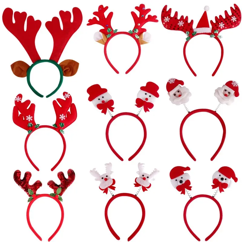 Cài tóc băng đô NOEN hình sừng hươu tuần lộc giáng sinh noel nhiều mẫu giá rẻ CA00 5