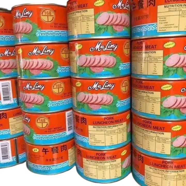 BUY 1 TAKE 1  MALING LUNCHEON MEAT 397G (Expiry: 2026) Food Instant