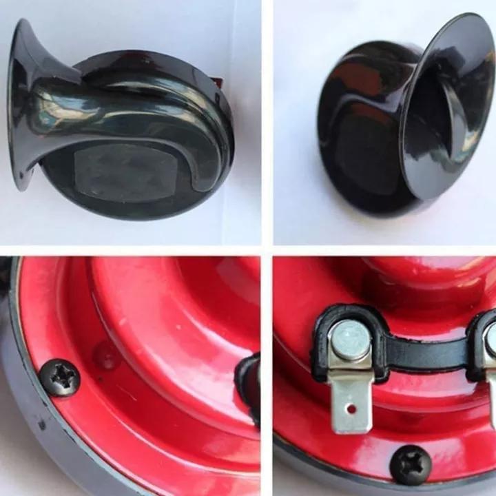 [ORIGINAL] Klakson Keong double waterproof anti air Aksesoris Motor mobil 12 v Suara Seperti Denso Dan Hella Klakson Keong Merah untuk Variasi Aksesoris Motor dan Mobil