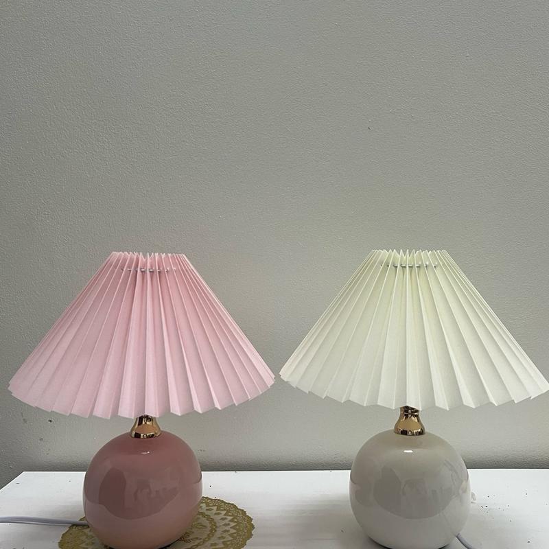 đèn bàn giá rẻ . đèn thân sứ .đèn xếp ly decor trang trí nhà cửa 4
