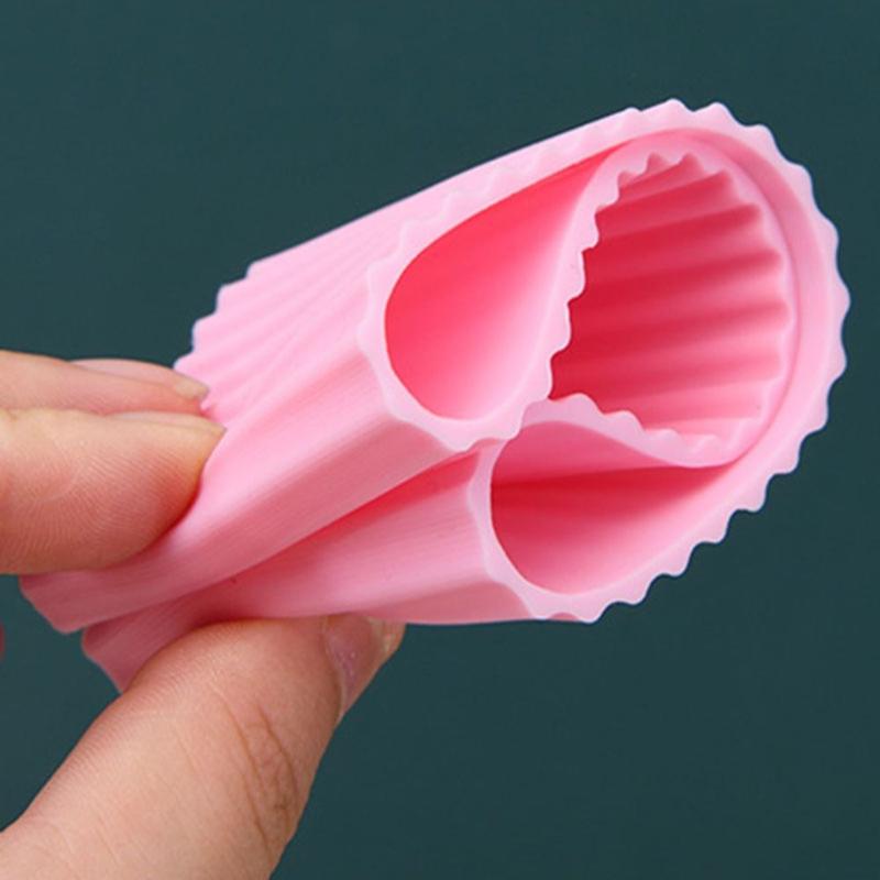 Product Introduction of Household Vertical Stripes Silicone Cup Sleeve Anti -scald Heat Insulation Mug Sleeve Thickened Non-slip Cup Cover Glass Drinkware Bottles 9