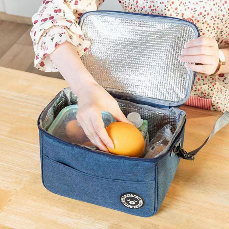Product Introduction of Túi cách nhiệt, chất liệu vải Oxford mới, không thấm nước, thích hợp cho dã ngoại ngoài trời, túi đá, có Dây Đeo 19