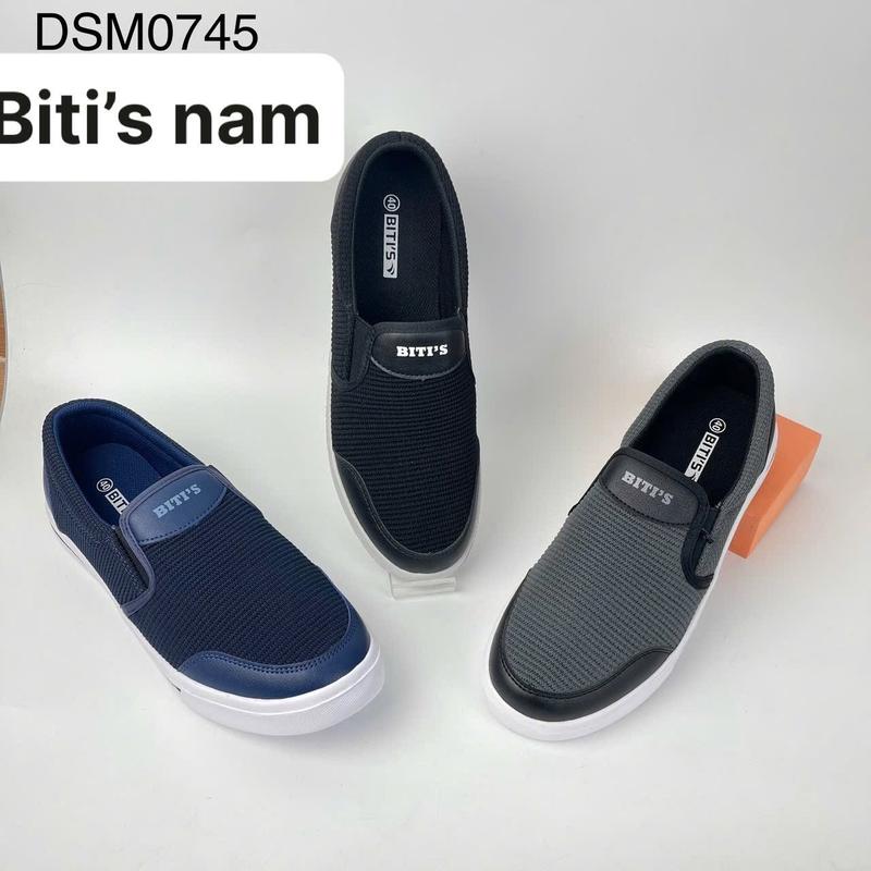 Giầy thể thao lười biti’s nam siêu nhẹ êm chân thông thoáng cực ôm phom bền bỉ GiàY