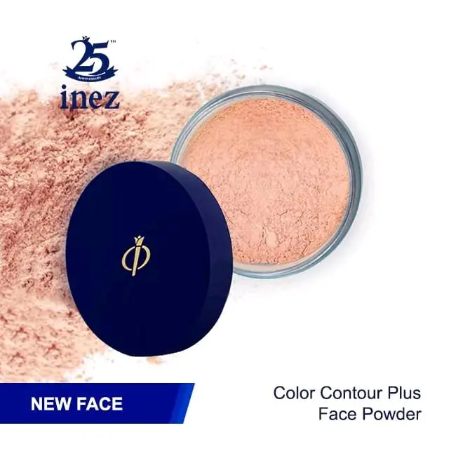 Inez Color Contour Plus Compact Powder (New case) Wajah