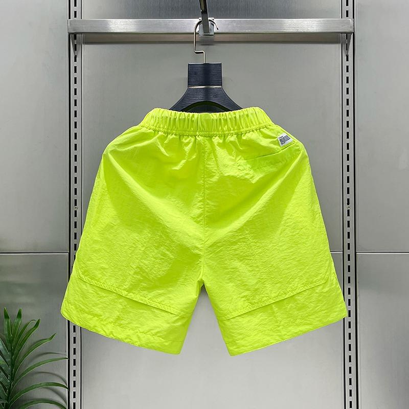 Product Introduction of Summer simple and versatile quick drying casual shorts for men, fashionable and loose five quarter pants, Korean version, internet famous, breathable beach pants 6