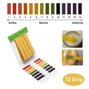 JINLIDA Kertas Ukur Uji PH Tester Air Minum Akuarium 72 Strip - PH-2017