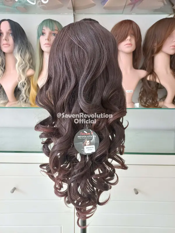 Half Wig Sirkam/ Wig Setengah Kepala Curly Natural (B60297G) 2