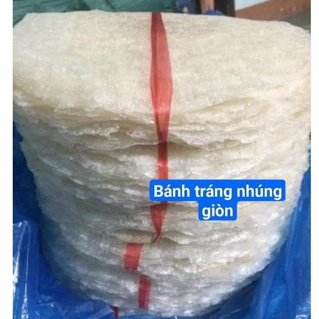 Bánh tráng gạo nhúng giòn HÌNH TRÒN size 26-->28cm, khoảng 35~40 CÁI ~ 1KG 5