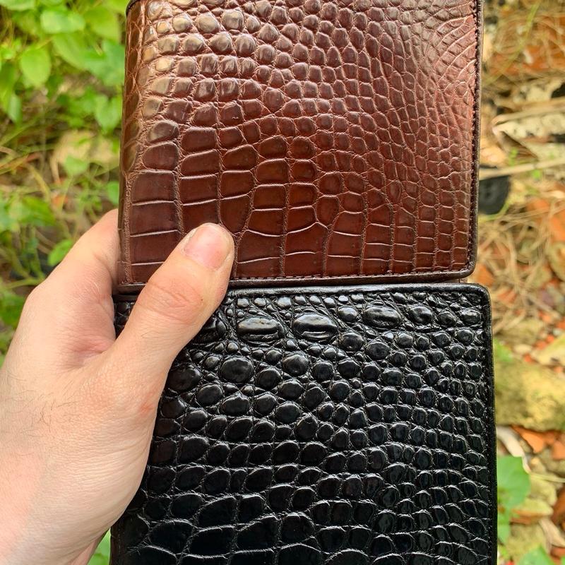 Ví trơn hông 2 mặt ví ngang 9.5*12 ví đứng 12*9.5 v í