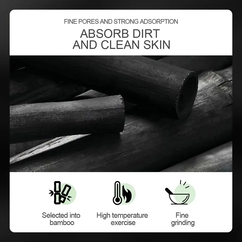 SADOER Black Head Removal Mask Masker Wajah Arang Hitam Menghilangkan Komedo Hidung - Sachet Kotoran Treatment 3
