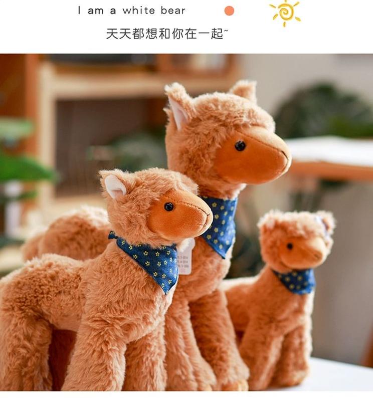 Product Introduction of Alpaca Doll Cute Lamb Plush Toy Doll Girl Confort Doll for Sleeping Children's Gift Birthday Gift Holiday Gift 3
