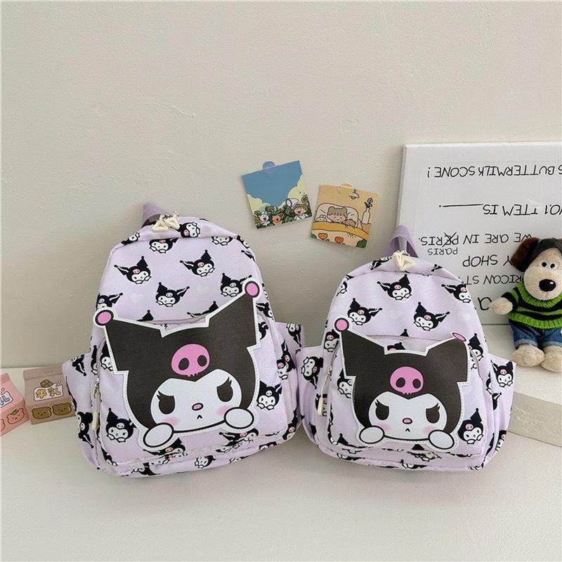 Balo cho bé đi học mầm non mẫu giáo Kuromi Cinnamoroll Melody 1