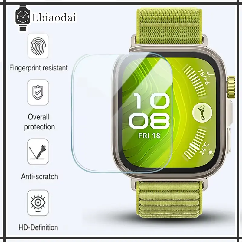 TPU Hydrogel / Tempered Glass Anti Gores Film for Huawei Watch Fit 4/ Huawei Watch Fit 4 Pro / Huawei Watch Fit 3 Screen Protector for Jam Tangan Smartwatch Smart Watch Huawei Fit 4/4Pro/3