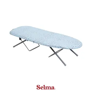 Selma Winter Meja Setrika Lipat - Biru Ironing Board Papan Setrika Meja Lipat Setrika Tempat Setrika