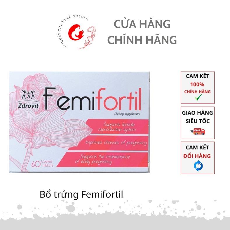 Viên uống Femifortil giúp cải thiện sức khỏe nữ giới 1